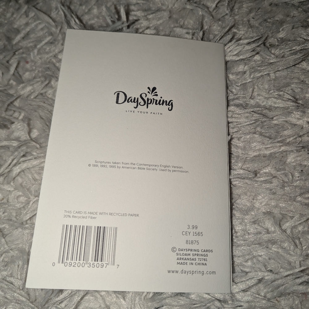 Dayspring Little One Card - Picture 3 of 3
